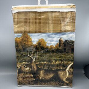 Cabela's Making Tracks Valance 88" x 15" Hunting Woods Cabin Window Treatment